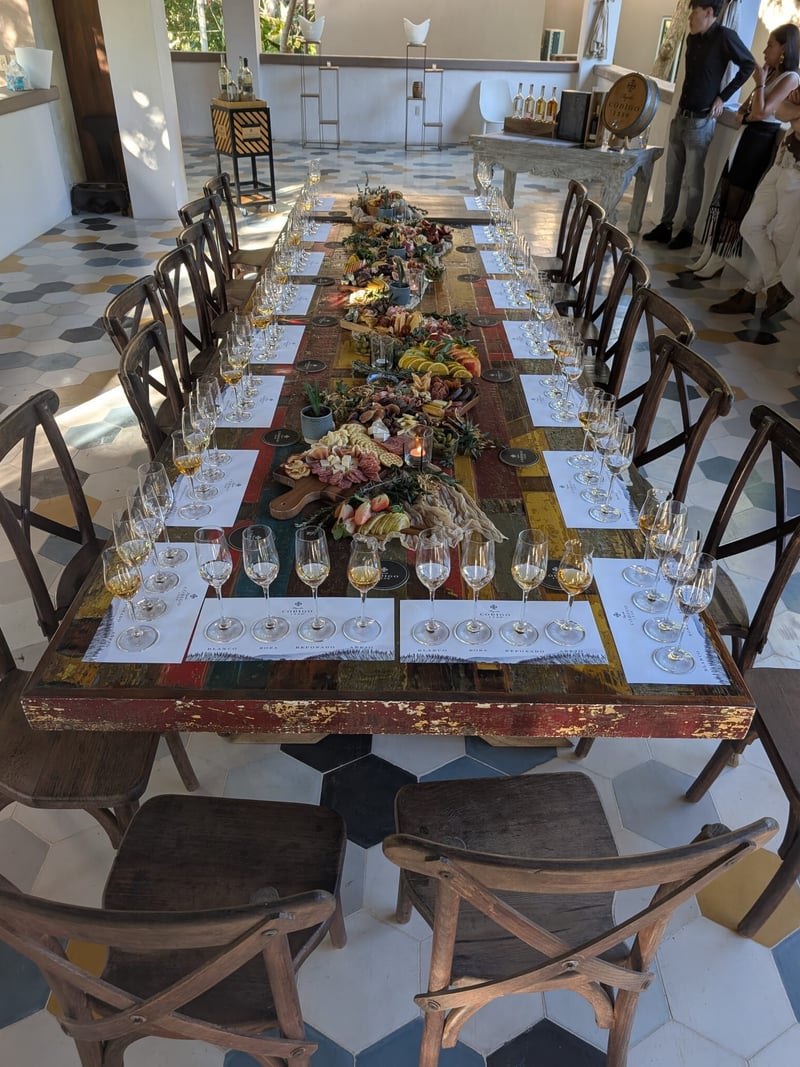 Código tequila tasting event