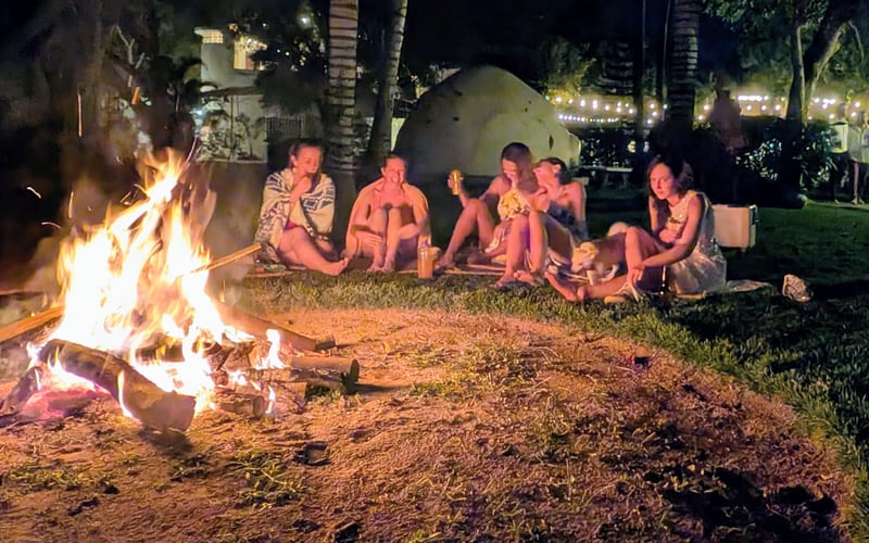 Estate bonfire