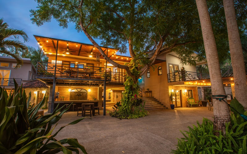 Villa exterior