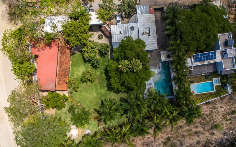 Aerial estate overview